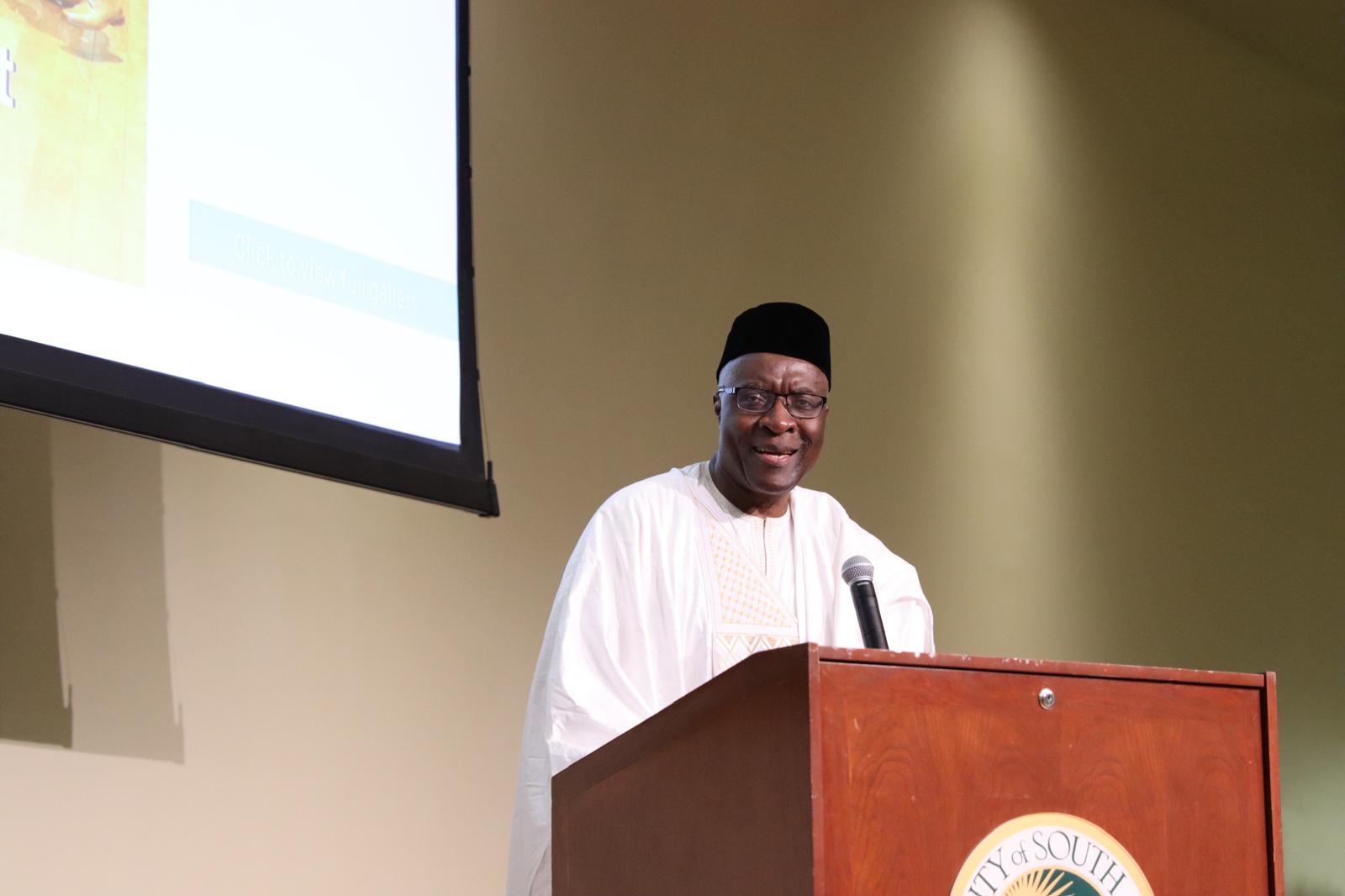 Dr Christopher Fomunyoh Speech Photo