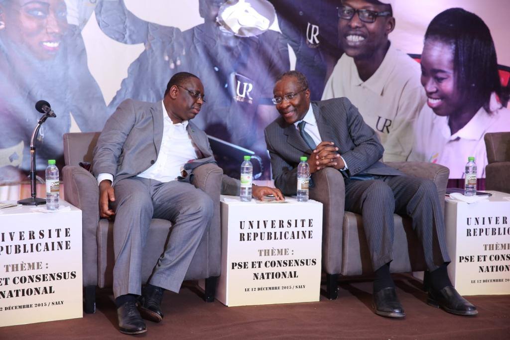 Dr Fomunyoh and president Macky Sall of Senegal