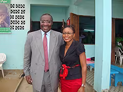 DR Fomunyoh launches college lectures DISAS Douala privileged